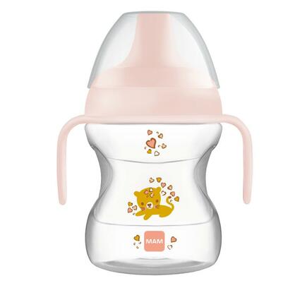 Tasse d'apprentissage avec poignées 6m 190ml Coloris Aléatoire  MAM - 3