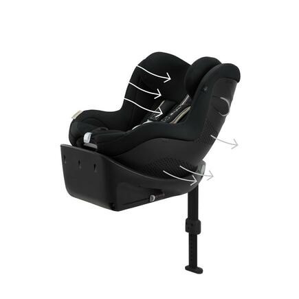 Siège-auto gr 0+/1 SIRONA Gi i-Size Tissu Plus Moon Black CYBEX - 7