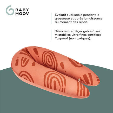 Coussin de grossesse B.LOVE Earth Terracotta BABYMOOV - 2