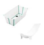 Baignoire FLEXI BATH Aqua & Blanc + Transat OFFERT