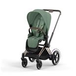 Poussette e-PRIAM Rosegold Leaf Green 2023