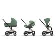 Poussette PRIAM Matt Black Leaf Green 2023 CYBEX - 4