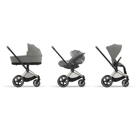 Poussette e-PRIAM Rosegold Mirage Grey 2023 CYBEX - 5