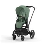 Poussette PRIAM Matt Black Leaf Green 2023