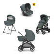 Poussette TRIO System Quattro Aptica Darwin Emeral Green INGLESINA