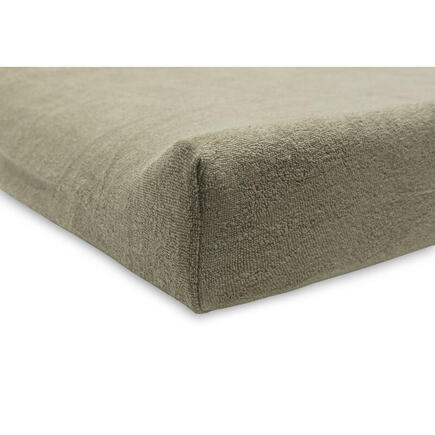 Housse Matelas à Langer Éponge 50x70cm Olive Green JOLLEIN - 4