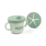 Foodie Tasse d'Apprentissage & Snack Croco Vert