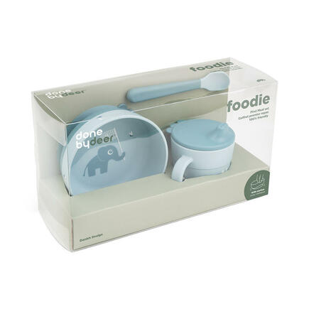 Foodie Coffret Premier Repas Elphee Bleu DONE BY DEER - 10