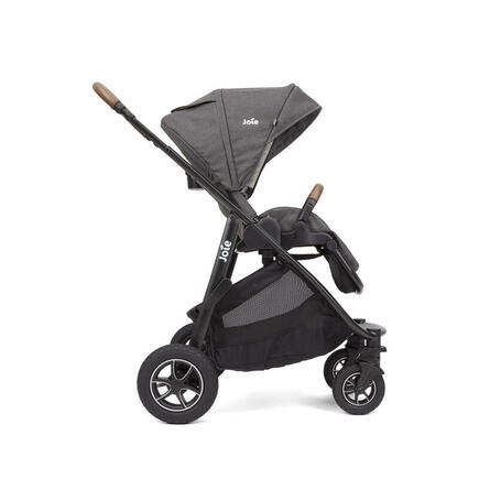 Poussette TRIO Versatrax + I-Snug 2 Cycle + Nacelle Ramble XL Shell Gray JOIE - 6