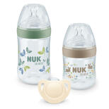 Coffret Star Set Nuk for Nature - 1x260ml + 1x150ml + 1 Sucette T1