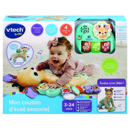 Mon coussin d'éveil sensoriel Multicolore VTECH - 2