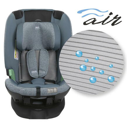 Siège-auto Gr. 0+/1/2/3 Bi-Seat i-Size Air avec base Teal blue air CHICCO - 10