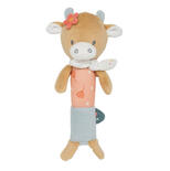 Peluche cri-cri Mila la vache multicolore