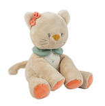 Peluche chat Lana beige