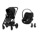 Poussette DUO BALIOS S Lux BLK  + Cloud G Moon Black