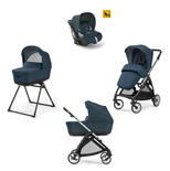 Poussette TRIO System Quattro Electa Darwin Hudson Blue