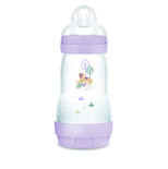 Biberon anti colique 260mL 2-12 mois Planet Love - Lilas