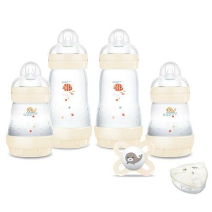 Coffret de naissance biberons Planet Love 0-6 mois - Coton MAM