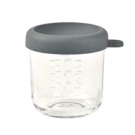 Petit pot en verre  250 ml Gris BEABA