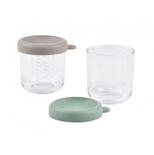 Coffret 2 Portions verre Vert