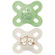 Lot de 2 sucettes Original naissance 0-2 mois Planet Love - Coloris aléatoire MAM - 2