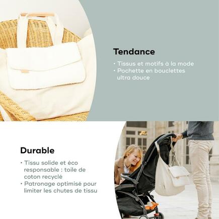 Sac à langer Tote bag - Ecru "teddy" BABYMOOV - 10