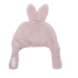 Bonnet lapin fausse fourrure angora pétale 6/12 mois