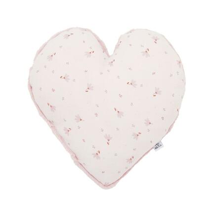 Coussin forme cœur Lovely blossom BB&CO