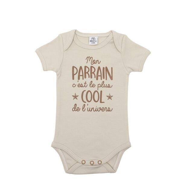 Body mc parrain sable 6 mois BB&CO