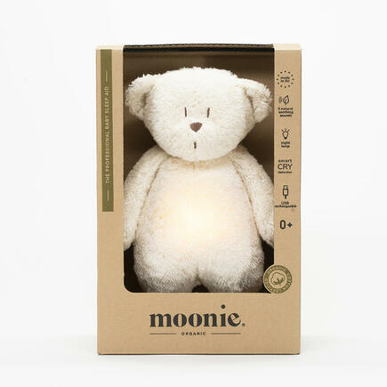 Veilleuse Moonie Ourson nature bio blanc polaire MOONIE - 3