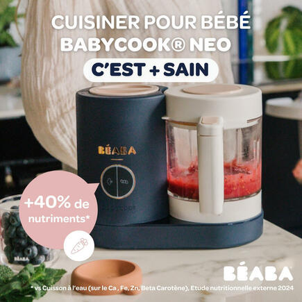 Babycook Néo Robot Cuiseur Bébé 6 en 1 Bleu Nuit BEABA - 2