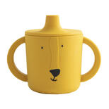 Tasse d'apprentissage en silicone Mr. Lion - Jaune