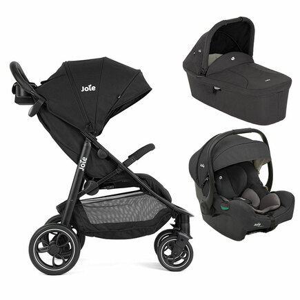 Poussette Trio Litetrax + Siège-auto I-Gemm 3 + Nacelle Ramble - Shale JOIE