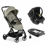 Poussette duo Travel N Care plus - Velvet olive + Siège-auto Drive N Care + Base