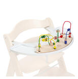 Plateau de jeu labyrinthe perles Alpha Play Moving set - Bois