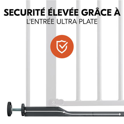 Barrière de sécurité Clear Step Autoclose 2 - Gris foncé HAUCK - 15