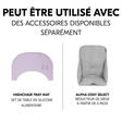 Tablette Click Tray pour chaise haute Arketa - Blanc HAUCK - 22