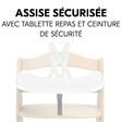 Tablette Click Tray pour chaise haute Arketa - Blanc HAUCK - 19