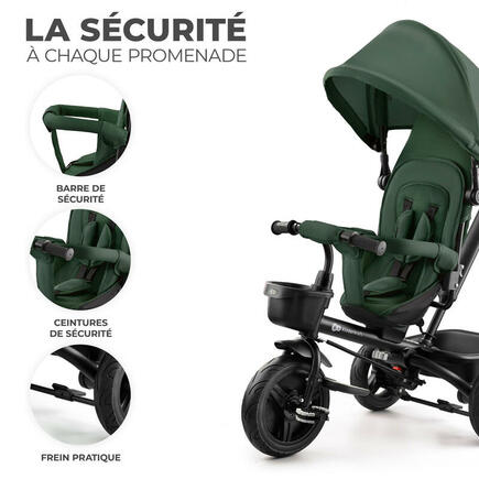 Tricycle Aveo - Mystic green KINDERKRAFT - 9