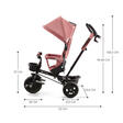 Tricycle Aveo - Rose pink KINDERKRAFT - 13