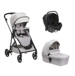 Poussette Trio Seety Nacelle Florence beige + Siège auto Kory Black