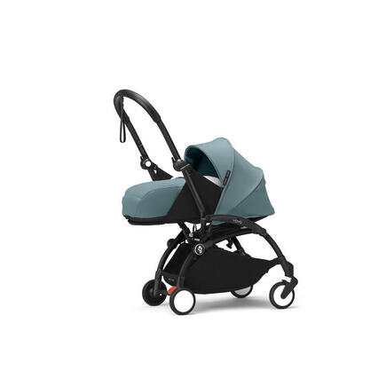 Poussette YOYO 3 Pack 0+ et 6+ Aqua / Cadre Noir STOKKE - 3