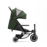 Poussette-tricycle Traveler - Forest green