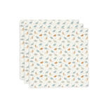 Lot de 3 langes en gaze de coton small 70x70cm Roarsome - Multicolor