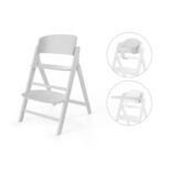 Chaise Haute Click & Fold 3-en-1 - Blanc