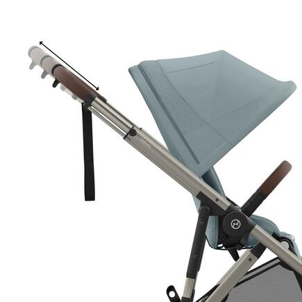 Poussette eGazelle S TPE Stormy Blue CYBEX - 5